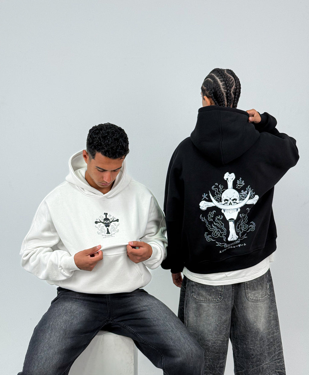 Whitebeard Oversized Box Fit Hoodie