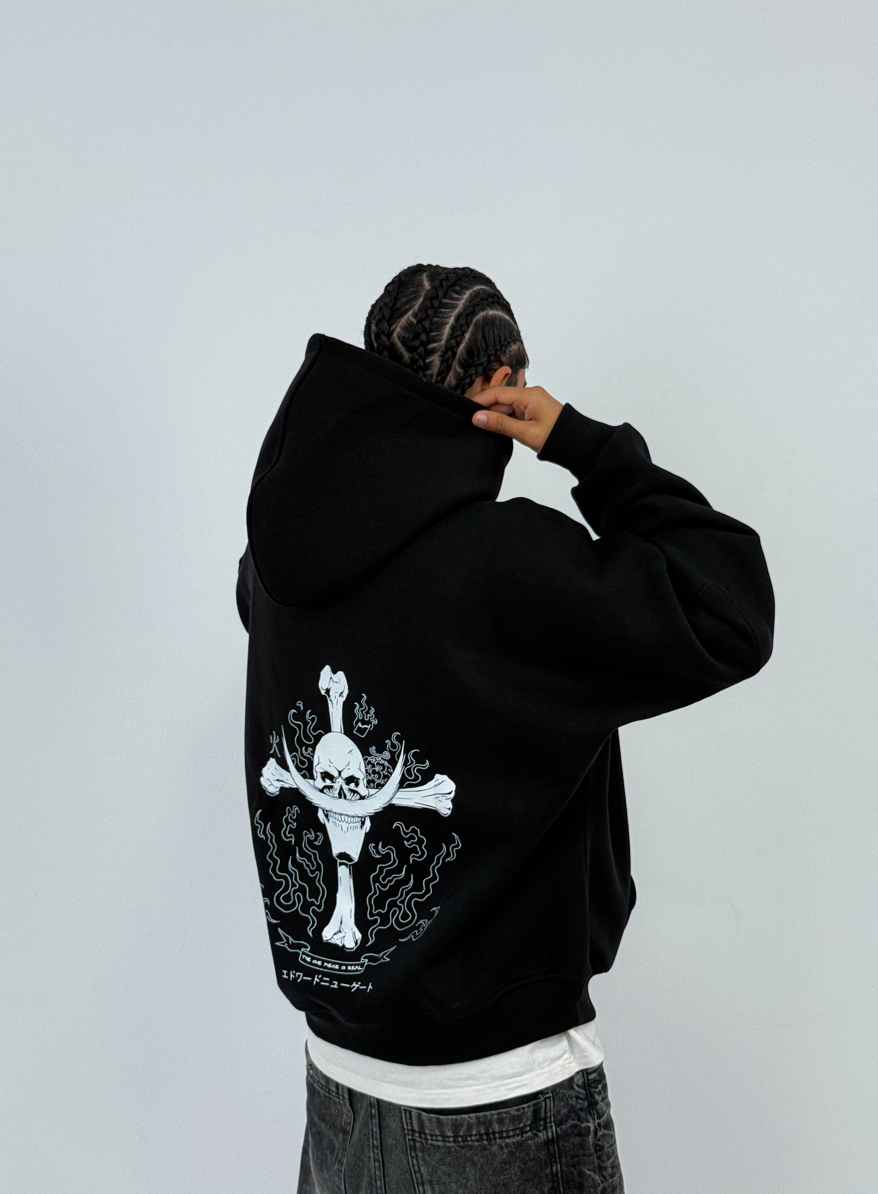 Whitebeard Oversized Box Fit Hoodie
