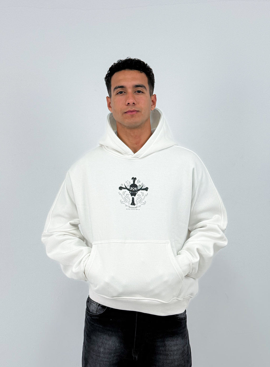 Whitebeard Oversized Box Fit Hoodie
