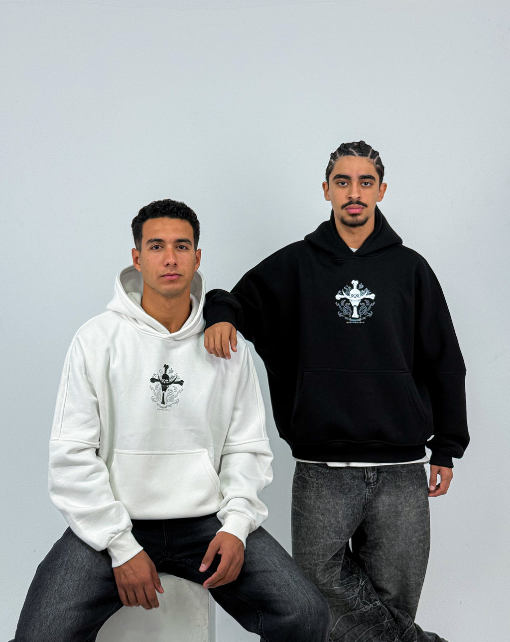 Whitebeard Oversized Box Fit Hoodie