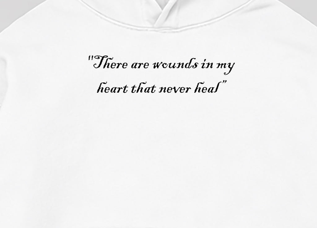 Wounded eyes Oversized Box Fit Hoodie